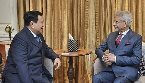 S. Jaishankar, Prabowo Subianto