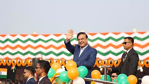 Assam CM Unfurls Tricolour in Former ULFA Stronghold Dibrugarh