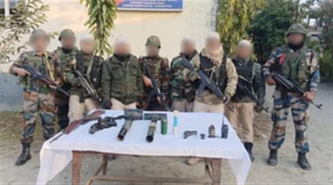 35 Weapons Recovered from Manipur before Republic Day