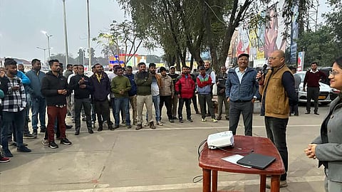 Assam: LGBI Airport Hosts 'Chai Pe Charcha' Session to Engage Taxi Drivers