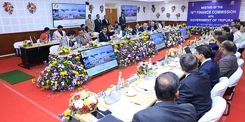 Tripura 16th Finance Commission meeting