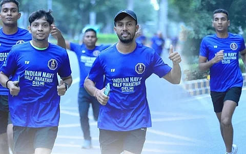 Indian Navy Half Marathon