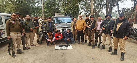 Assam: STF Arrests Three In Dhekiajuli Raid, Illegal Arms and Vehicles Seized