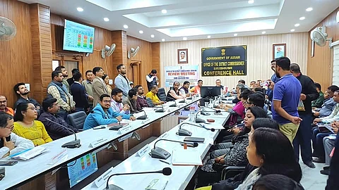 review meeting was held