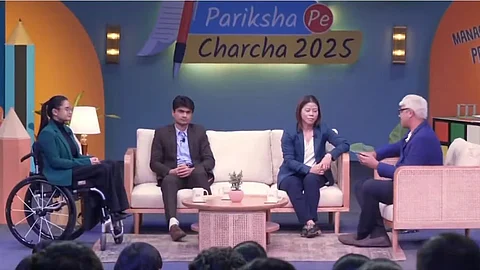 M C Mary Kom, Avani Lekhara, and Suhas Yathiraj