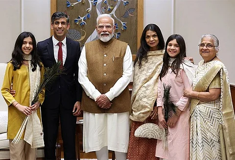 Always exciting to hear PM Narendra Modi’s vision for India: UK Prime Minister Rishi Sunak