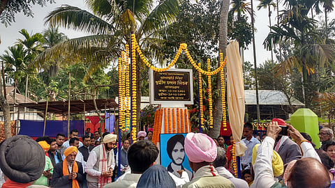 Assam: Swahid Chandan Singh commemorated in Nagaon district