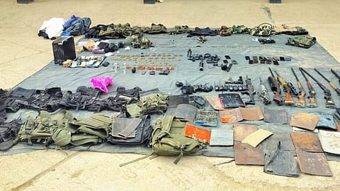 Manipur: Significant Cache of Illegal Arms Surrendered Following Governor's Appeal