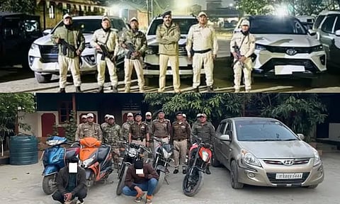 Manipur: Thoubal Police Arrest Two Vehicle Lifters, Recover Six Stolen Vehicles