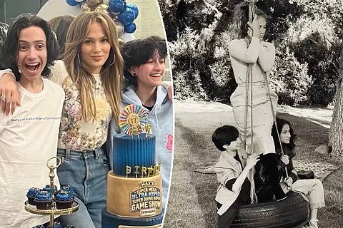 Jennifer Lopez's twins