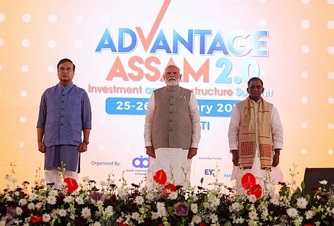 PM Modi Inaugurates Advantage Assam 2.0 Investment And Infrastructure Summit 2025 In Guwahati