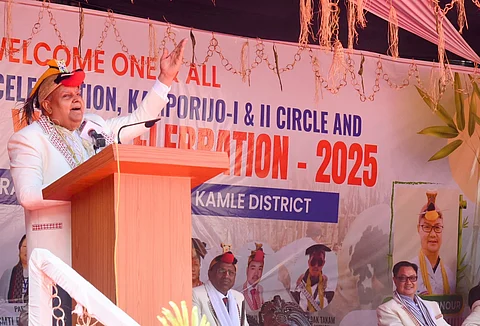 Arunachal: VP Jagdeep Dhankhar Attends First Ever Joint Mega Nyokum Yullo Celebration At Kamle
