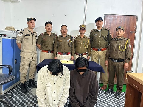 Arunachal: Two Drug Traffickers With 150.70 Grams Of Heroin Arrested At Banderdewa Check Gate