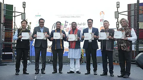 Arunachal's Textiles, Handicrafts, and Cuisines Featured at GI Festival in Delhi