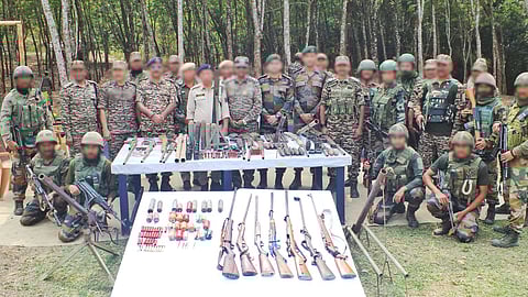 Manipur: Indian Army, Assam Rifles Facilitate Surrender of Arms in Hill and Valley Districts