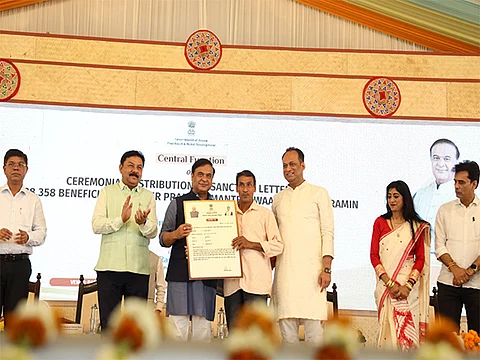 Assam: Dr Himanta Biswa Sarma Distributes Sanction Letters to PMAY-G Beneficiaries