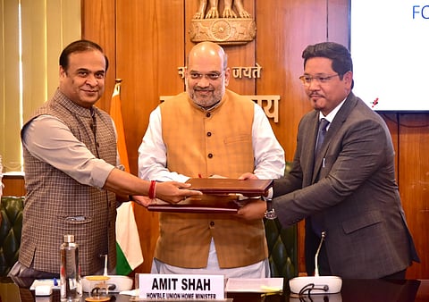 असम-मेघालय सीमा