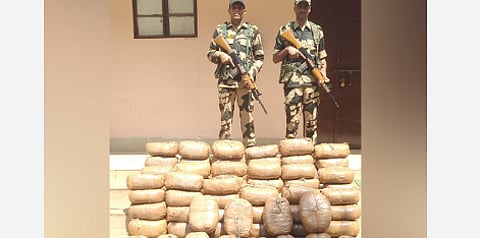 BSF foils drug smuggling