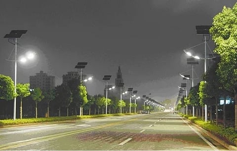 solar street lights