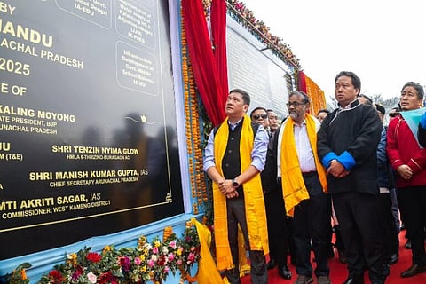 Arunachal CM Inaugurates Infrastructure Projects In West Kameng