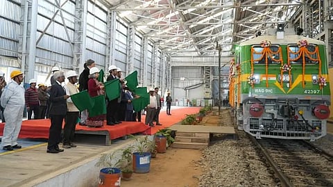 Railways' locomotive manufacturing