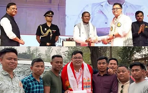 Assam Gaurav award
Binong Teron
Government of assam