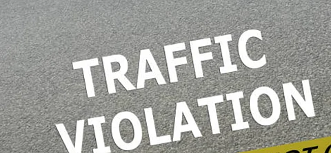 violating traffic