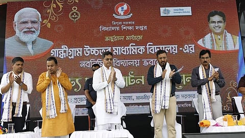 Tripura: Manik Saha Inaugurates Higher Secondary School to enhance Education