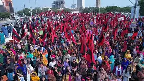 Widespread protests