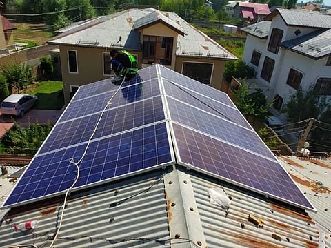 Rooftop solar system