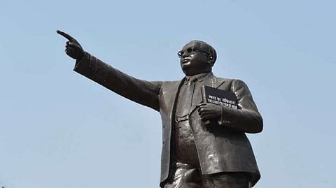 vandalismDr Bhimrao Ambedkar statue