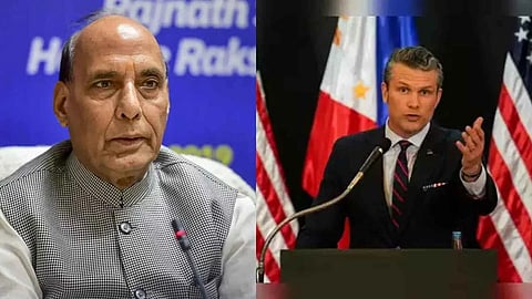 Pete Hegseth-Rajnath Singh