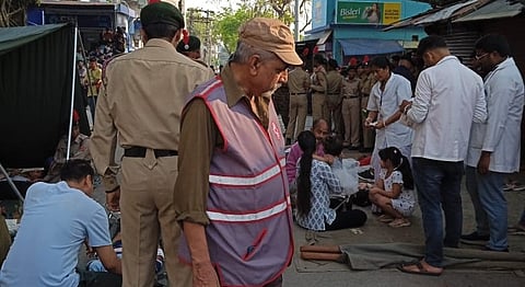 air strike mock drill