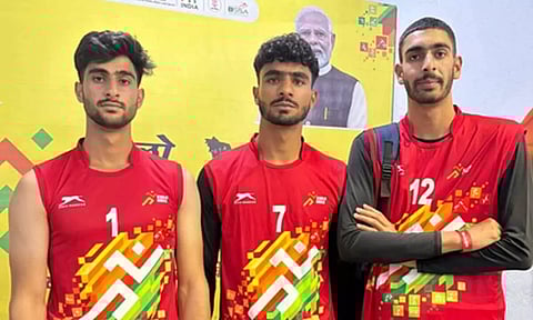 J&K volleyball team