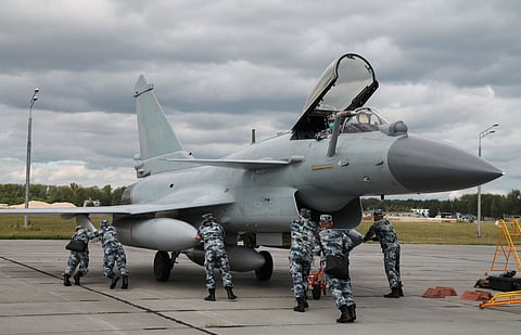 Chinese J-10 fighter jet
