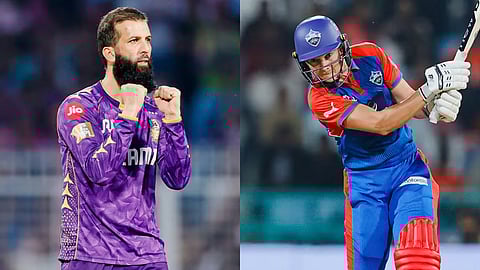 Moeen Ali and Meg Lanning