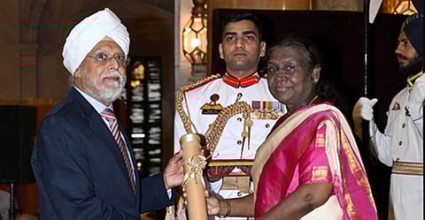 Legends remembered, icons felicitated in Padma ceremony
