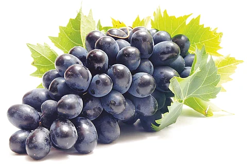 black grapes