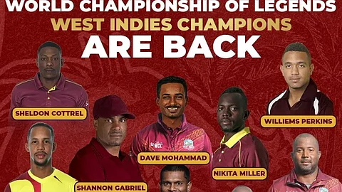 WCL: Gayle, Pollard, Bravo lead star-studded comeback for West Indies Champions