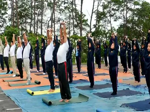 Yoga Day celebrations