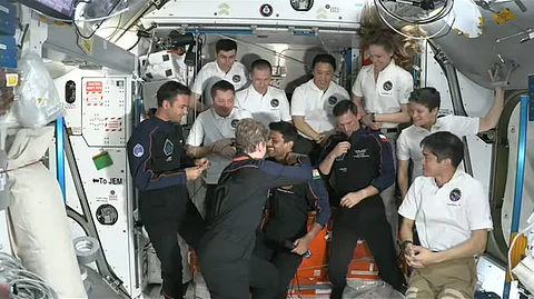 Shubhanshu Shukla enters space station, a giant leap for India