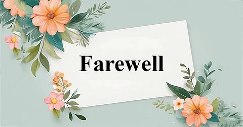 farewell
