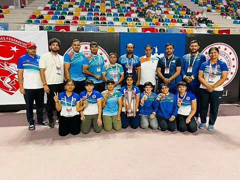Indian women wrestlers shine at Yasar Dogu International meet