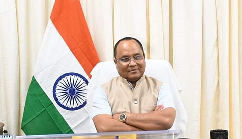 Forest Minister Animesh Debbarma