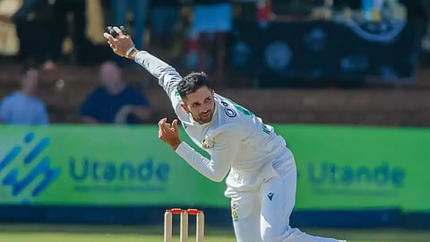 Keshav Maharaj ruled out of second Test against Zimbabwe