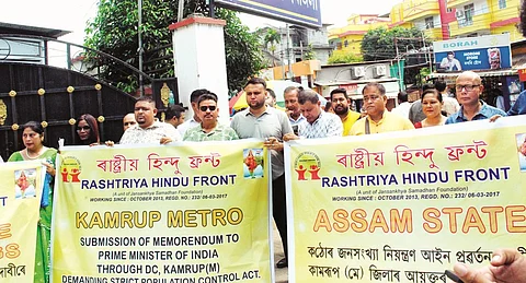 Rashtriya Hindu Front (RHF) moves PM Narendra Modi with proposal for two-child norm