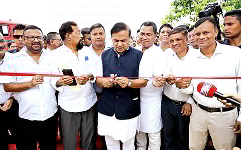 CM Himanta Biswa Sarma inaugurates first-ever Aqua Tech Park at Sonapur