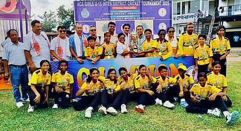 Girls U-15 title