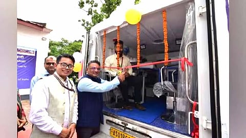 Mobile passport seva van