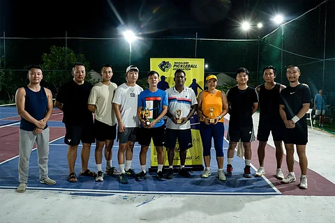 Nagaland Pickleball Association (NPA) in partnership with the Indian Pickleball Association (IPA) held the event.